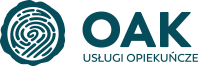 Logotyp firmy OAK Usługi Opiekuńcze